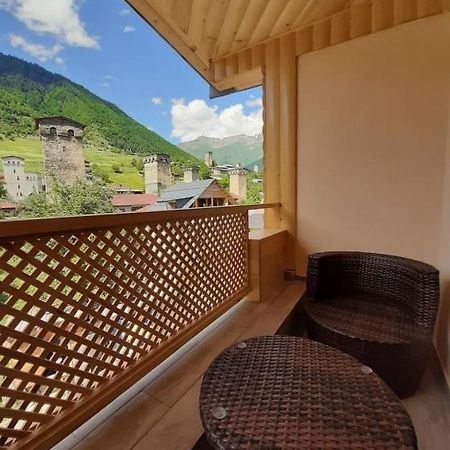 Sanli Hotell Mestia Eksteriør bilde